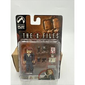 THE X FILES Special Agent Dana Scully PALZ Series 1 2005 Palisades Toys New